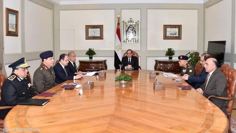 برئاسة السيسي ..  مجلس الدفاع الوطني يقرر تقديم كل أشكال الدعم للسعودية