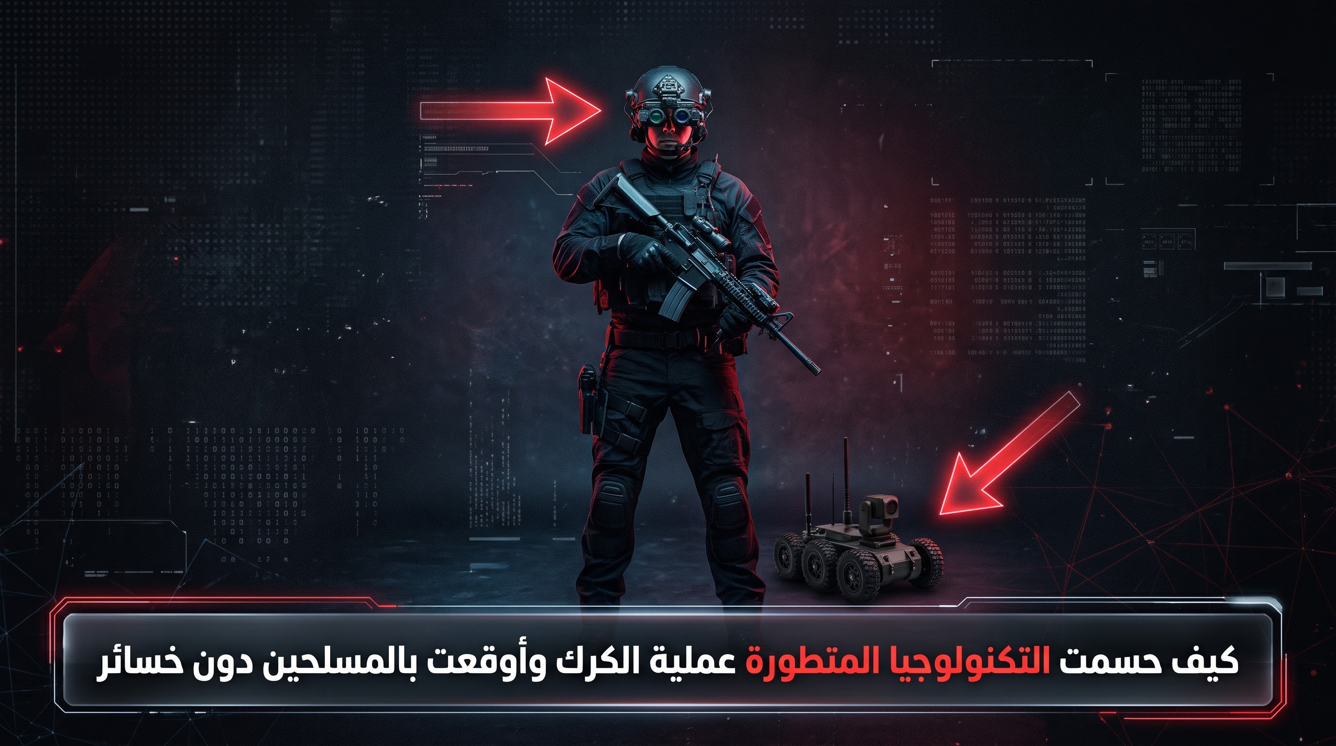 كيف حسمت التكنولوجيا المتطورة عملية الكرك وأوقعت بالمسلحين دون خسائر.