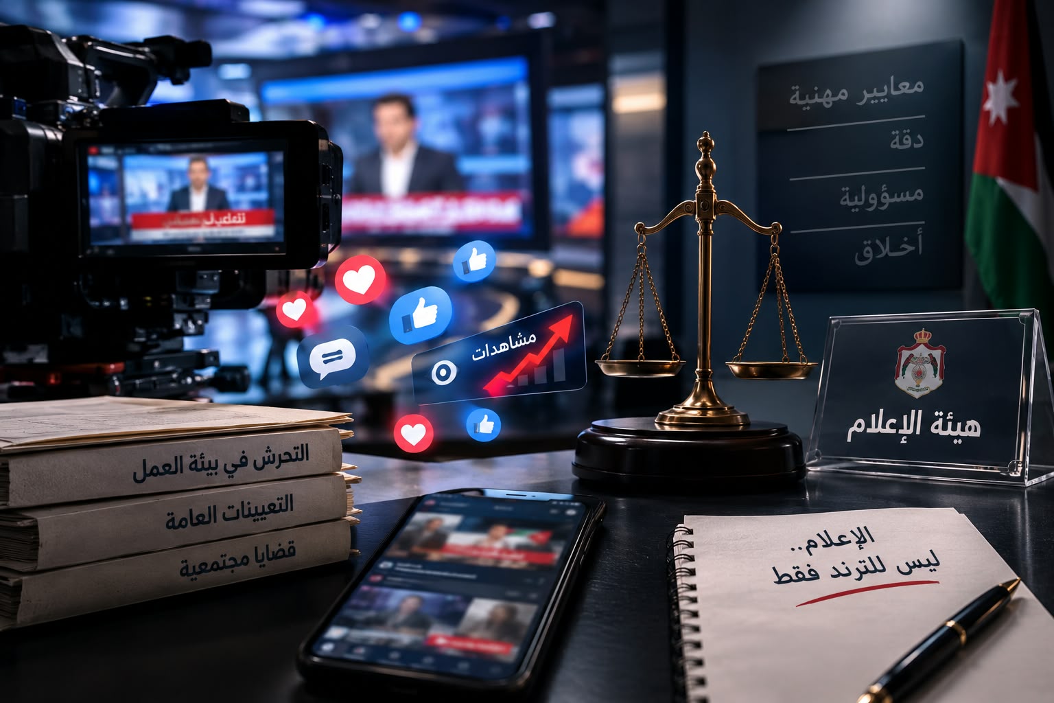 التفاعل على حساب الأخلاق ..  من يحاسب المحتوى الإعلامي على إحدى القنوات الخاصة الأردنية 