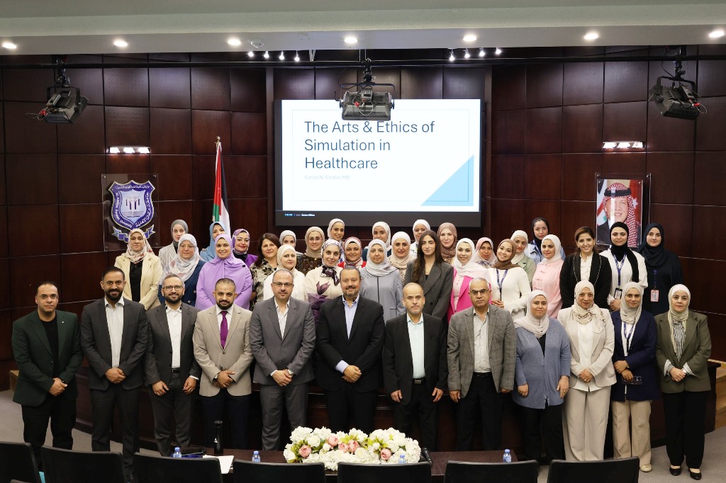 تمريض عمّان الأهلية تنظم ورشة تدريبية حول مختبرات المحاكاة السريرية  