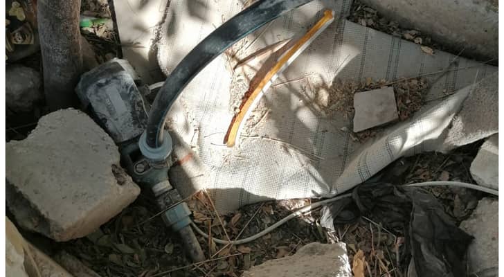 ضبط اعتداءات جديدة على خطوط المياه الرئيسية والفرعية في الرصيفة