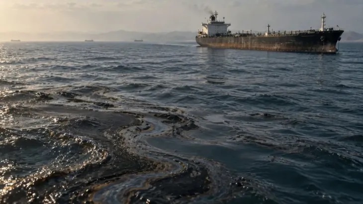تسرب نفطي يغلق شواطئ إماراتية بعد استهداف ناقلة في مضيق هرمز