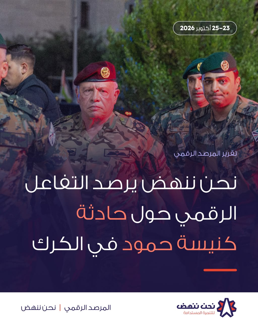 من الكرك إلى العالم ..  114 دولة تتفاعل مع حادثة كنيسة الكرك و167 موقفاً دولياً يدين الاعتداء