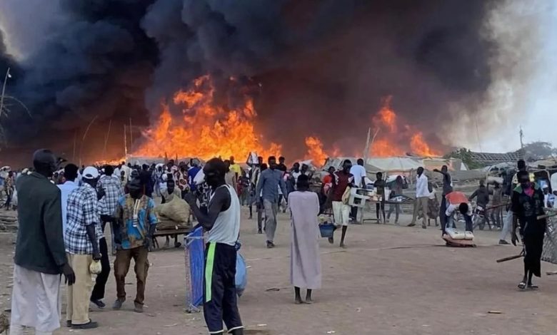 مئات القتلى في غارة للجيش على سوق بمدينة نيالا في دارفور