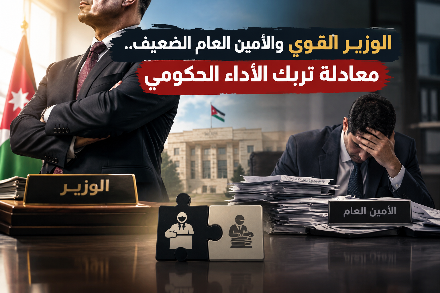الوزير القوي والأمين العام الضعيف ..  معادلة تربك الأداء الحكومي