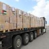  وصول 41 شاحنة من الأردن إلى قطاع غزة عبر معبر كرم أبو سالم 