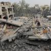 عشرة آلاف تحت الأنقاض ..  الدفاع المدني في غزة يواجه تحديات هائلة