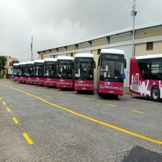 (المركزية للتجارة والمركبات) تزوّد أمانة عمّان الكبرى بـ 48 حافلة من نوع (كينغ لونغ) 