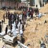 تقرير: دفن أكثر من 20 فلسطينا أحياء داخل مجمع ناصر الطبي