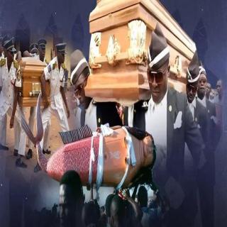جنازات غانا ..  رقصات مبهجة وتوابيت مزينة